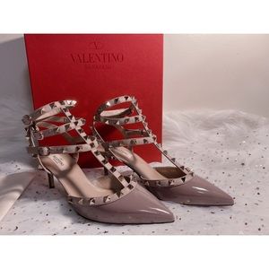 Valentino Garavani Rockstud Heels Violet